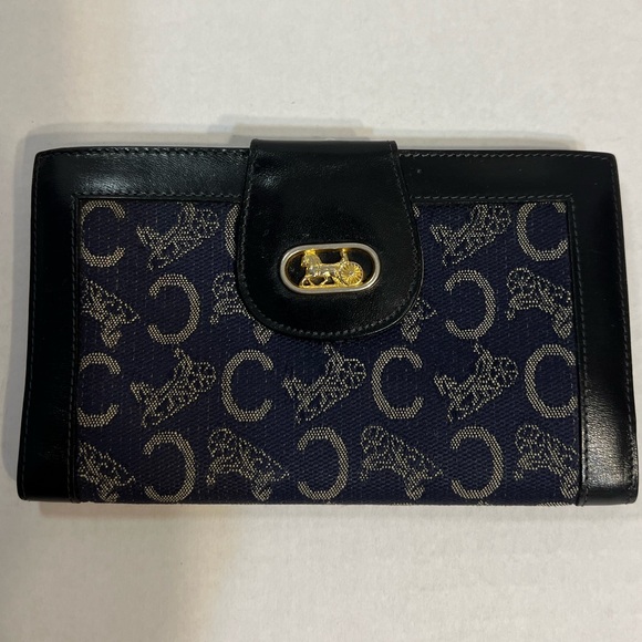Celine Kiss Lock Wallet vintage ￼‎ - Picture 1 of 13